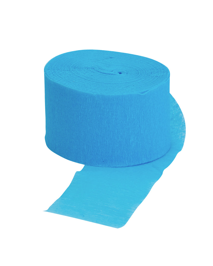 Azure Blue Streamer Roll