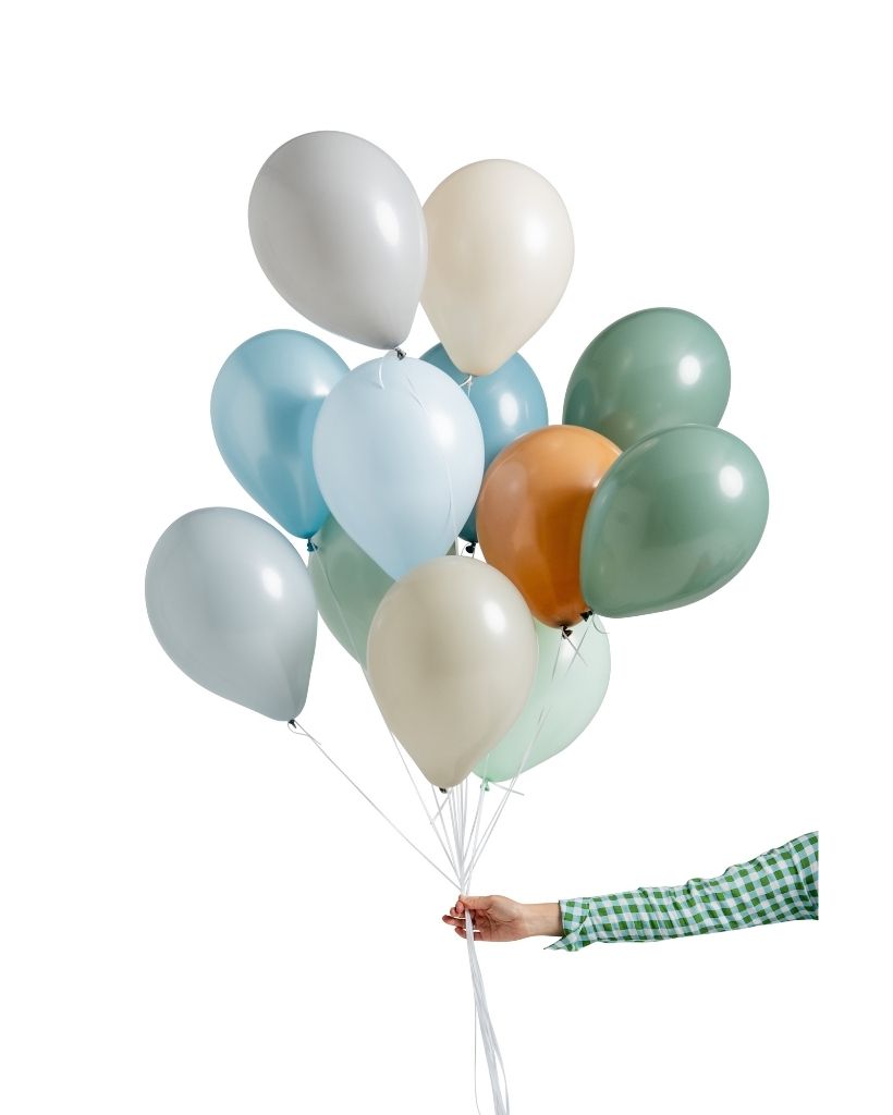 boy birthday balloons - baby shower balloons