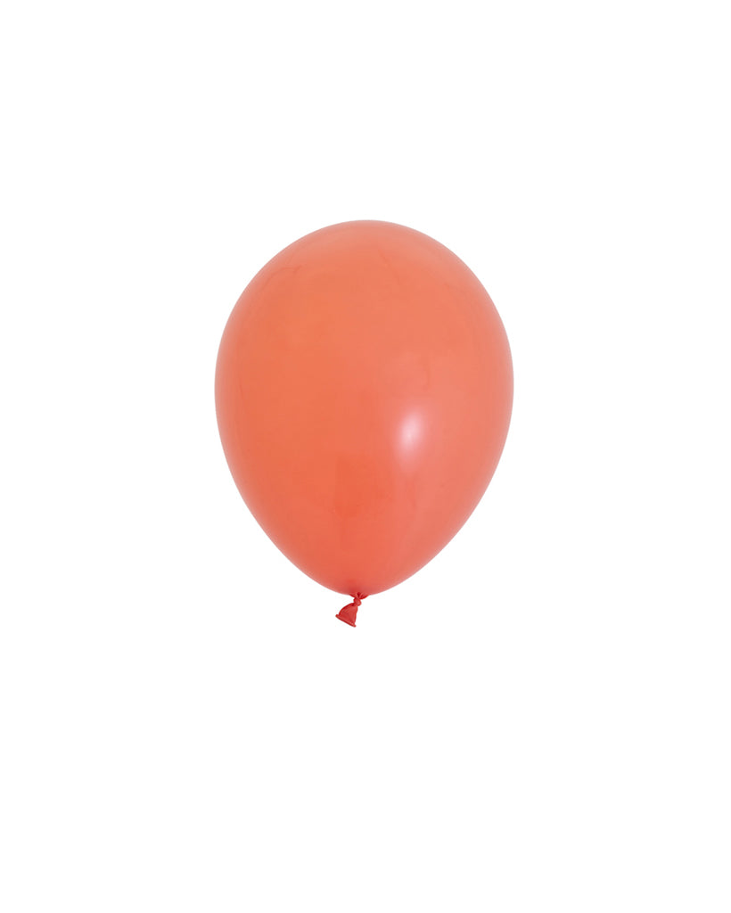 coral latex mini 12cm balloon