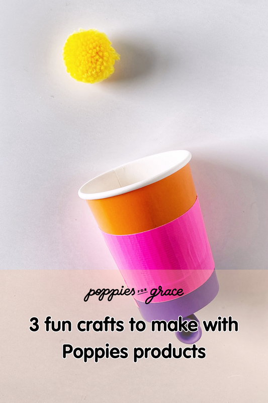 3 fun crafts to make with Poppies products