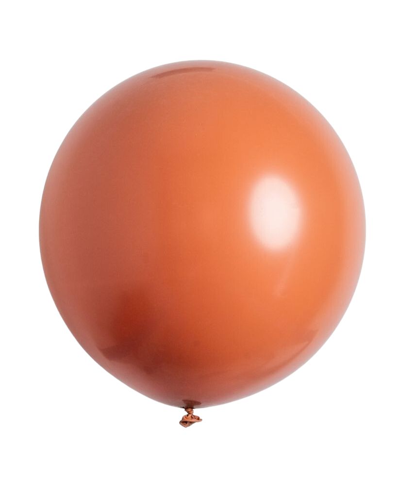 Burnt Orange Jumbo Balloon