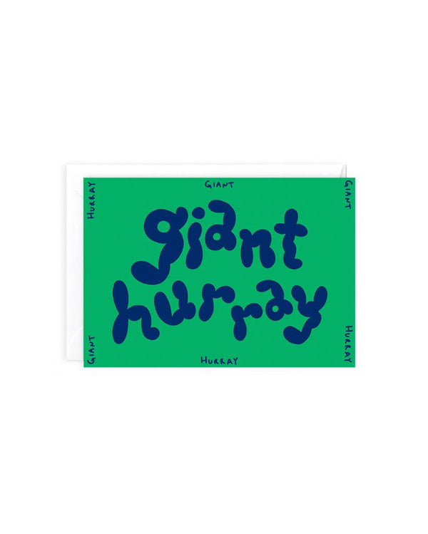 Giant Hurray Card