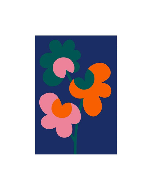 Flower Trio Card