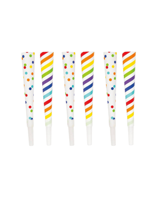 Fancy Party Horns - Pack of 6