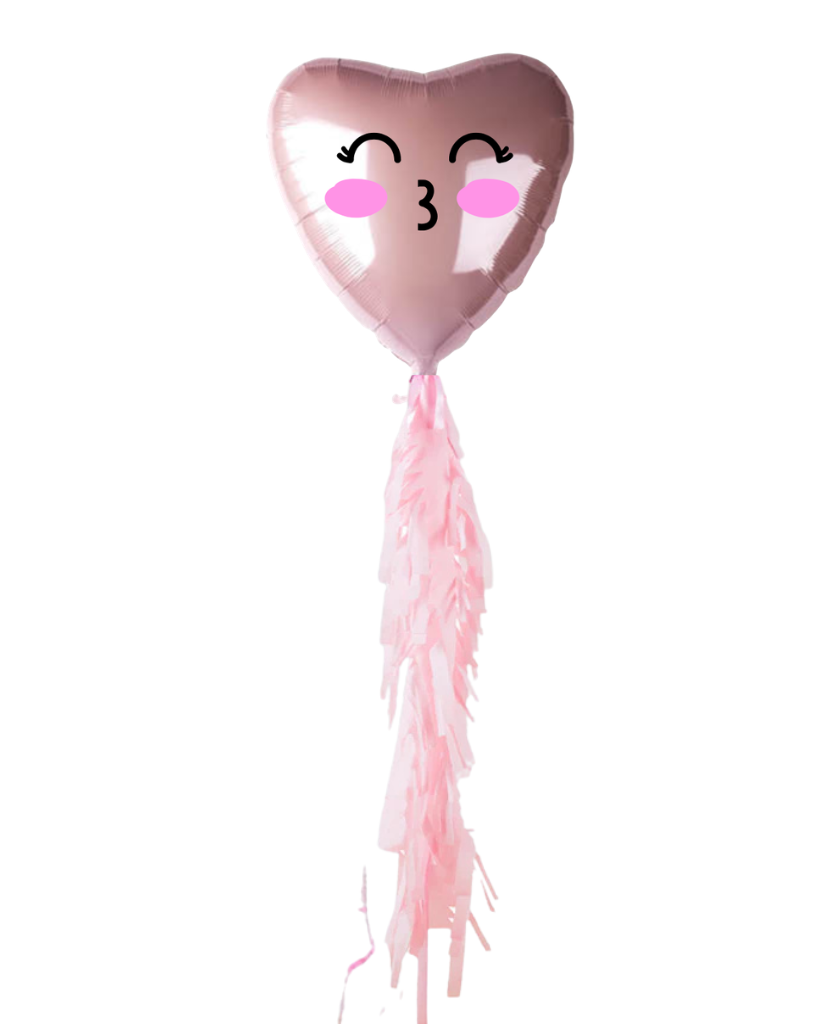 Jumbo Foil Heart Friend Filled with Helium