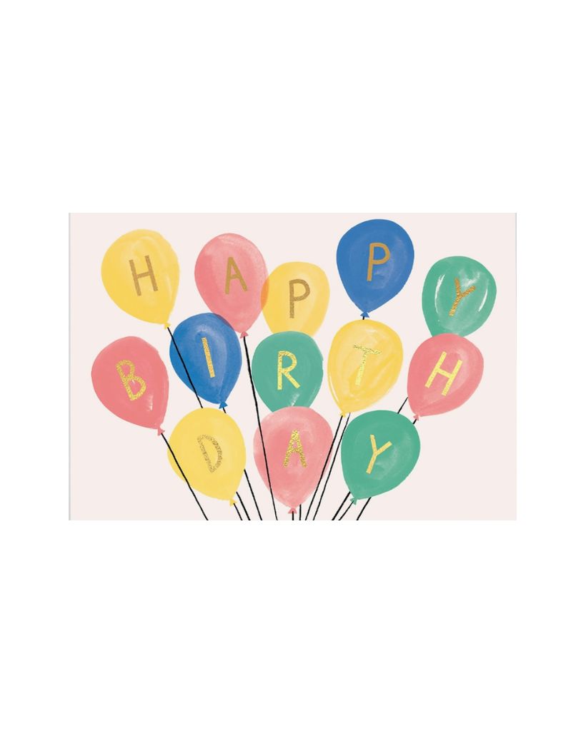 HB Balloon Bunch Card