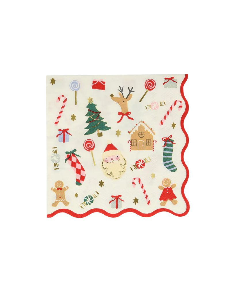 Jolly Christmas Large Napkins