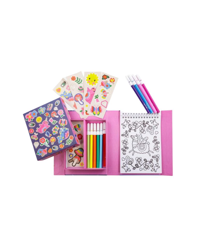 Magical Creatures Colouring Set