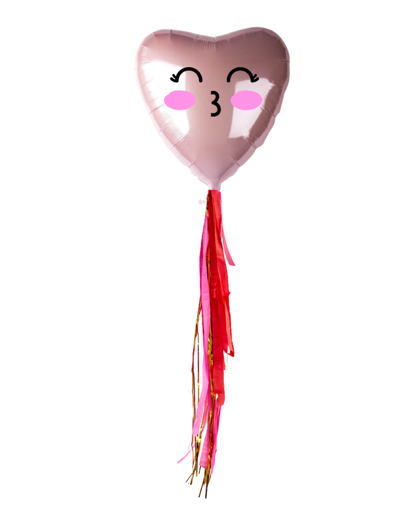 Jumbo Foil Heart Friend Filled with Helium