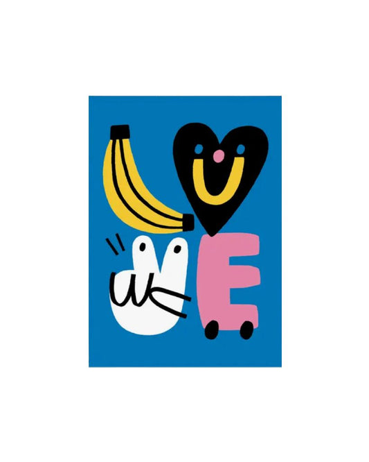 Banana Love Card