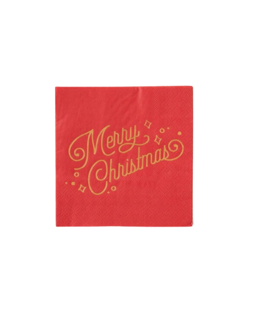 Merry Christmas Napkins