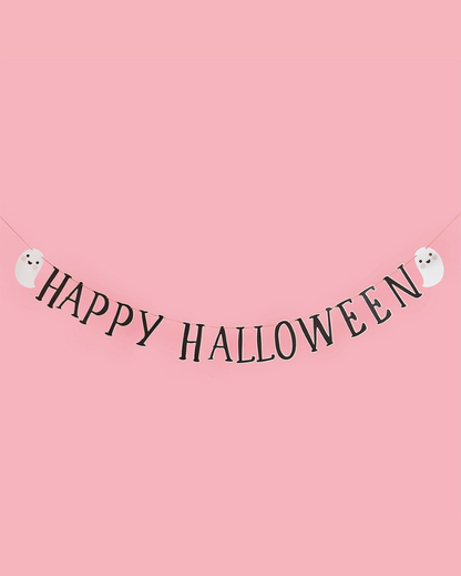 Happy Halloween Ghost Garland