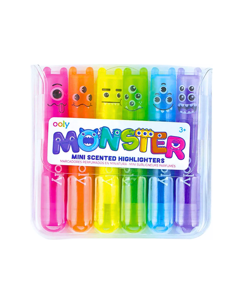Monster Mini Scented Neon Highlighters