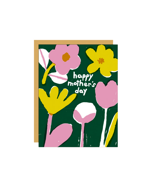 Tossed Floral Mother's Day Card