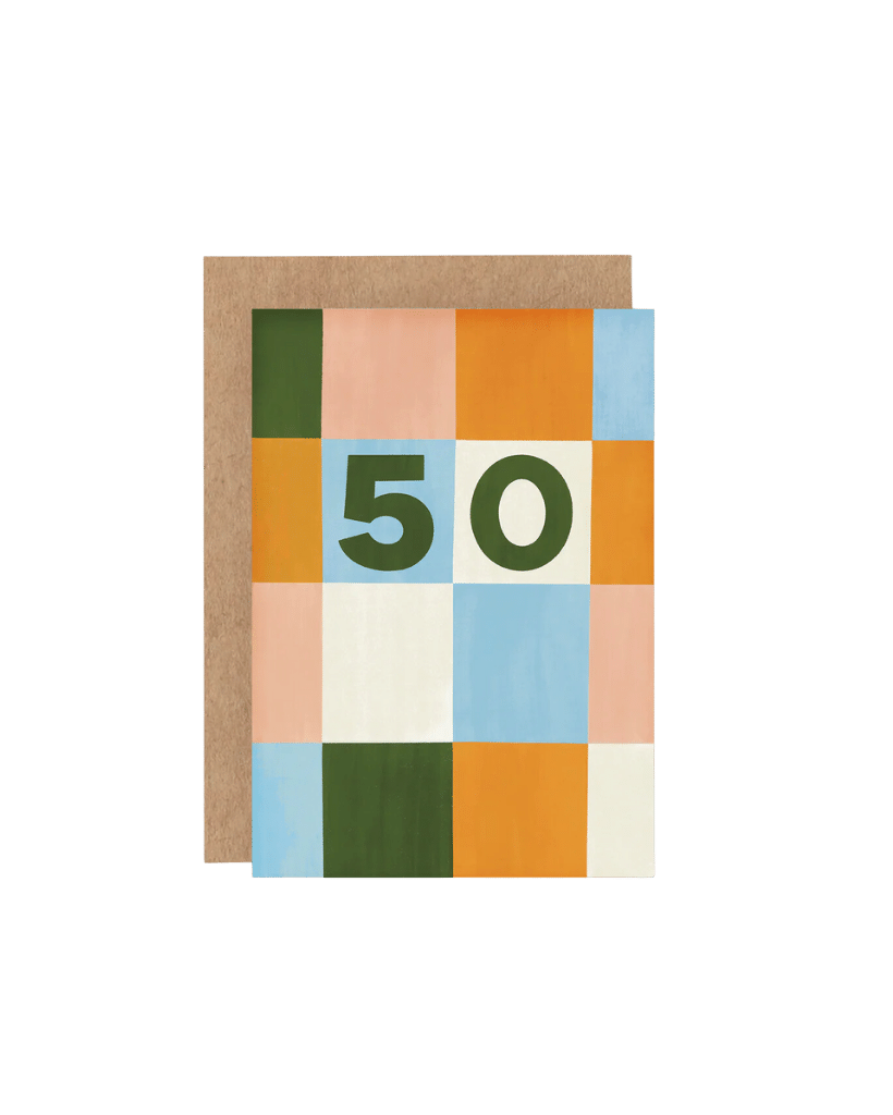 Age 50 Birthday Card