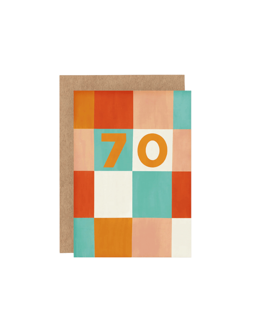 Age 70 Birthday Card