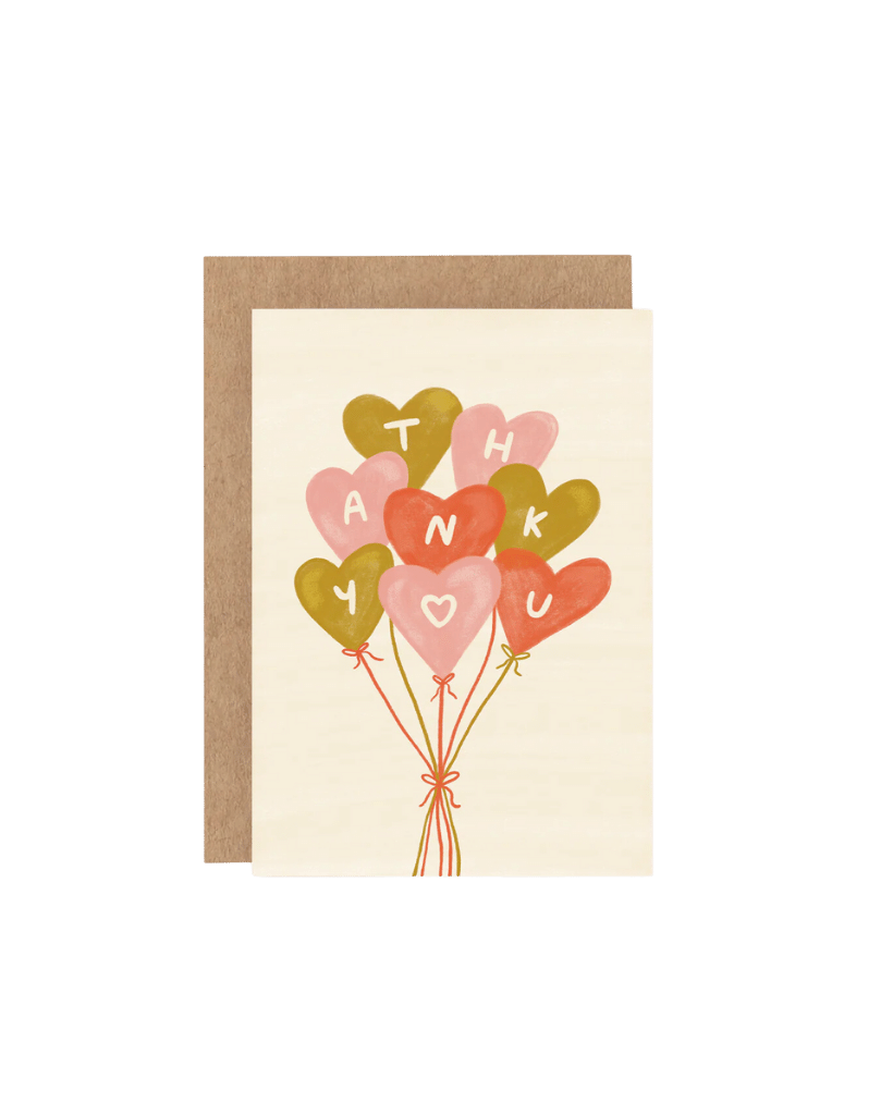 Thank You Balloons Card