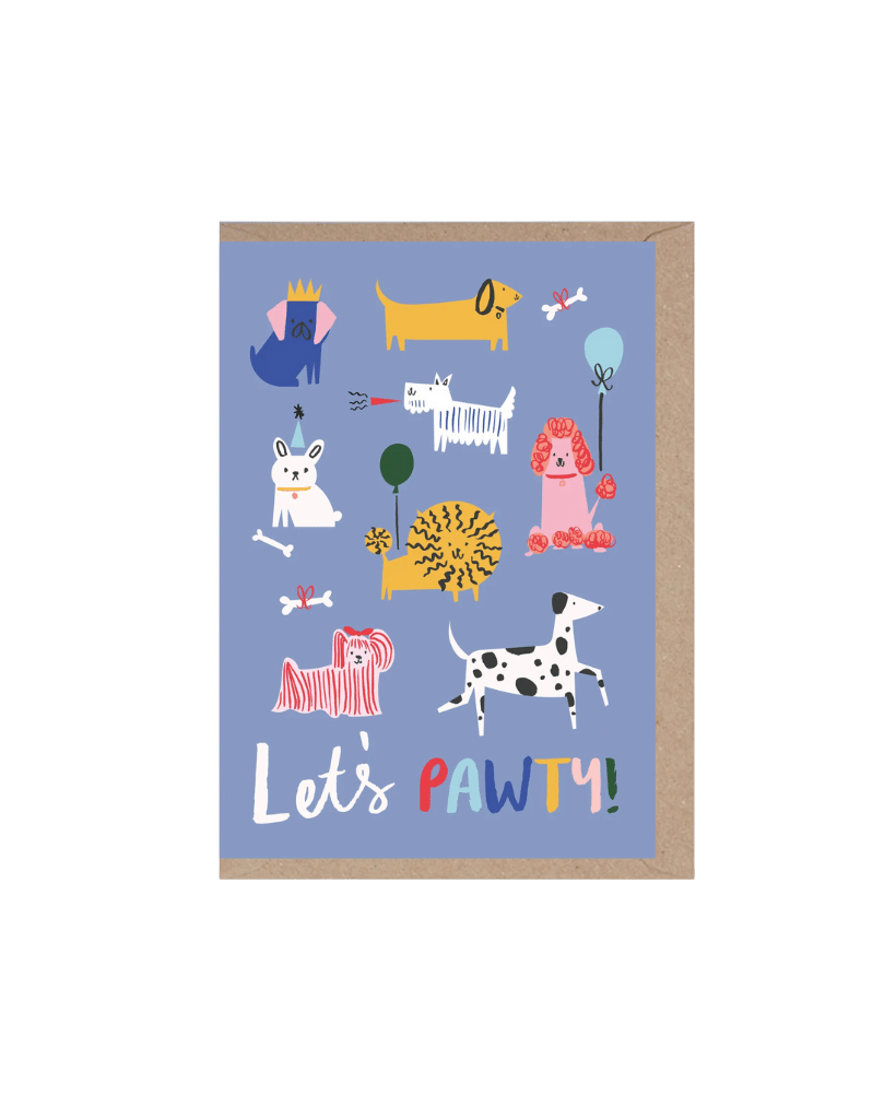 Let's Pawty Card