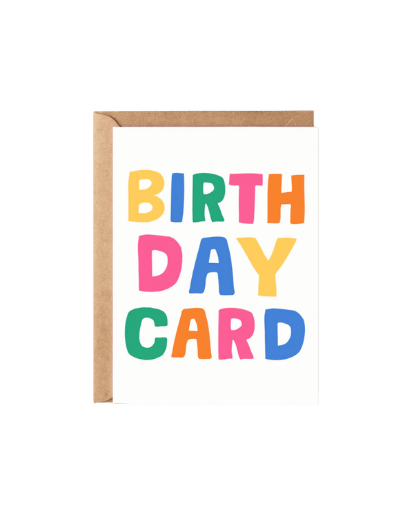 Birthday Card Card