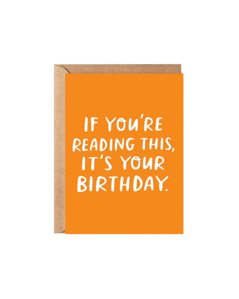 It's Your Birthday Card