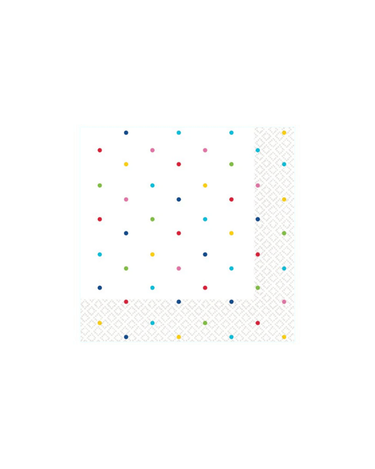 Spotty Rainbow Small Napkins