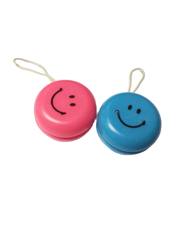 Neon Smiley Face Yo-yo