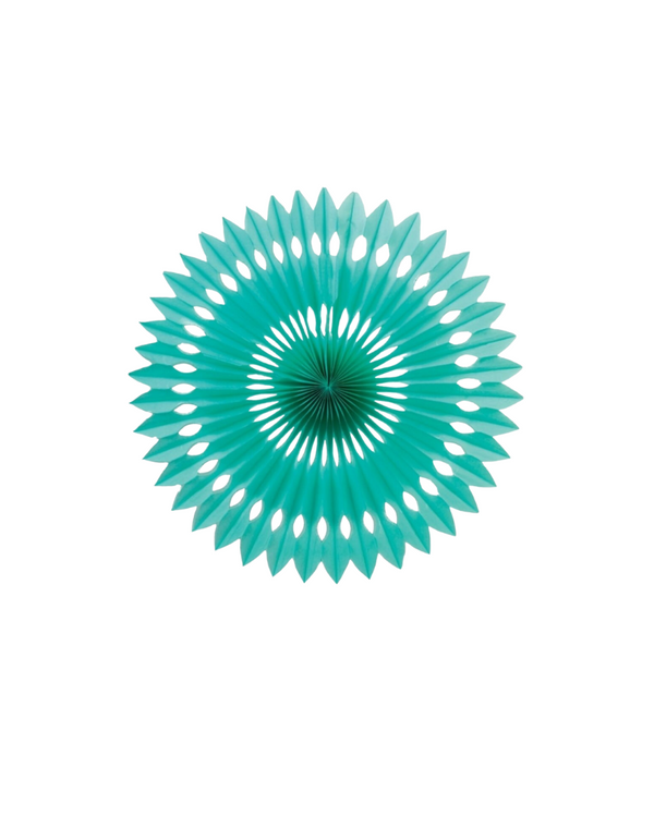 Small Turquoise Fan