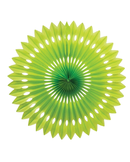 Large Lime Green Fan