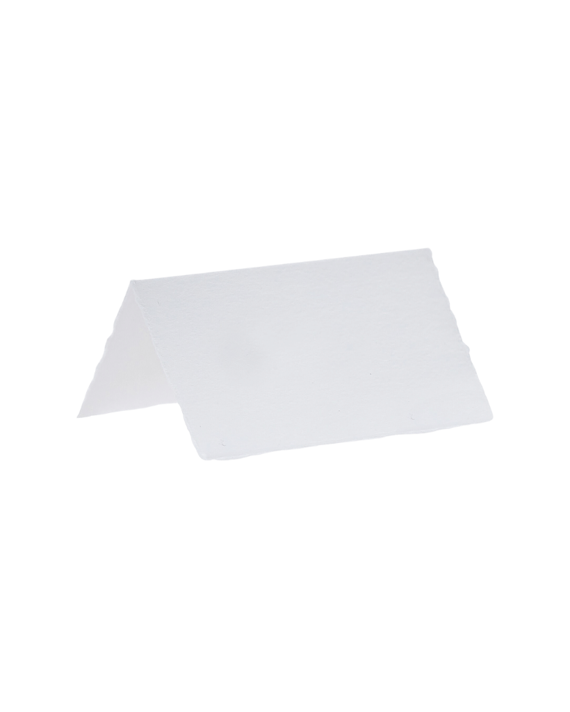 White Cotton Paper Place Cards
