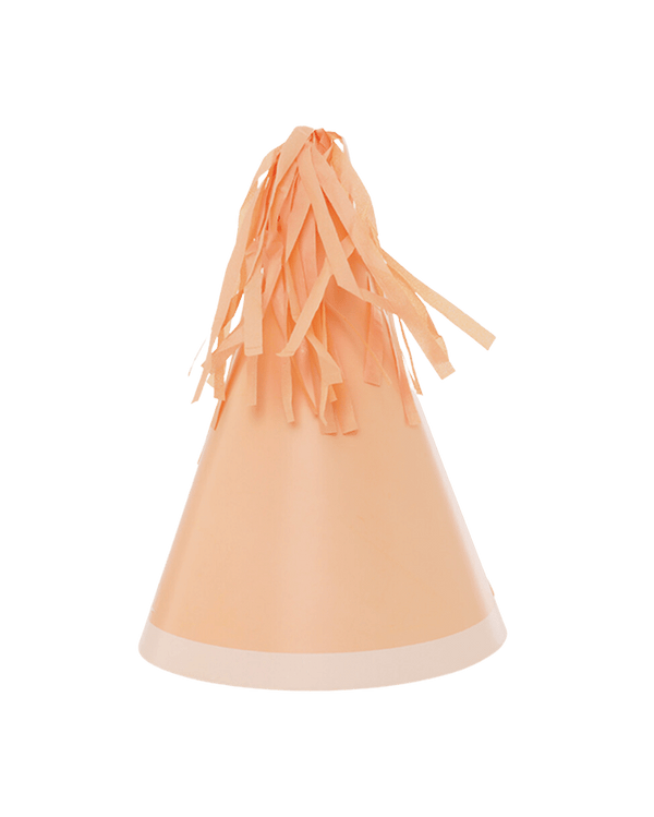 Peach Party Hats