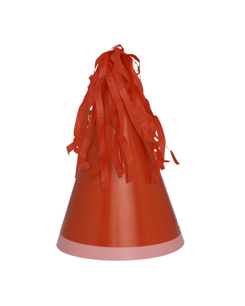 Cherry Red Party Hats