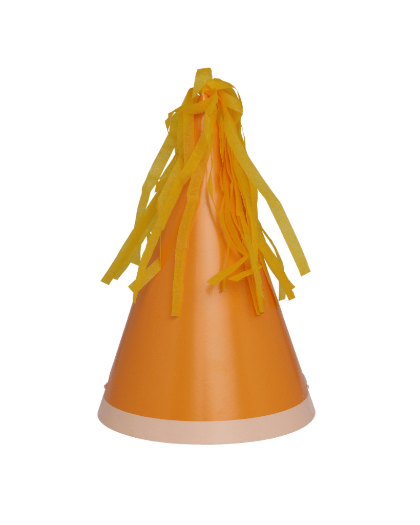 Tangerine Party Hats