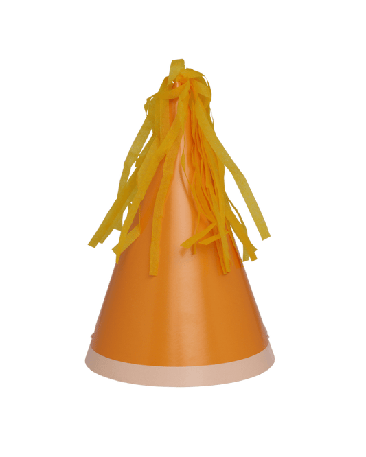 Tangerine Party Hats