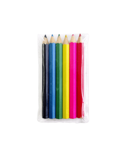 Mini Colour Pencils - Pack of 6