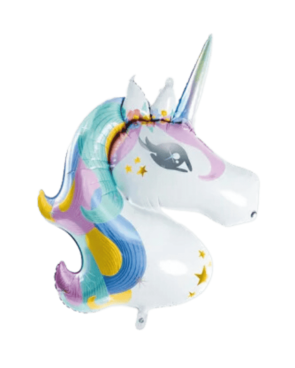 Pastel Rainbow Unicorn Foil Balloon