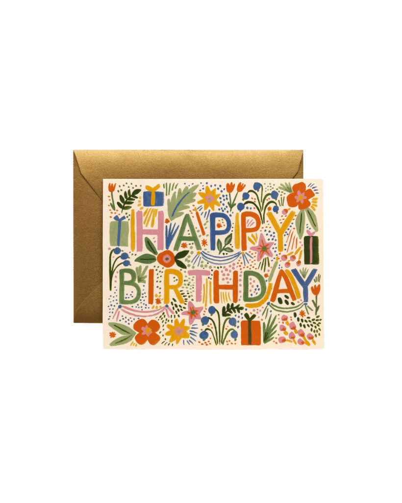 Fiesta Happy Birthday Card