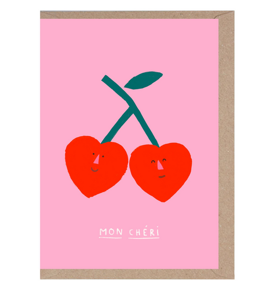 Mon Chéri Cherry Card