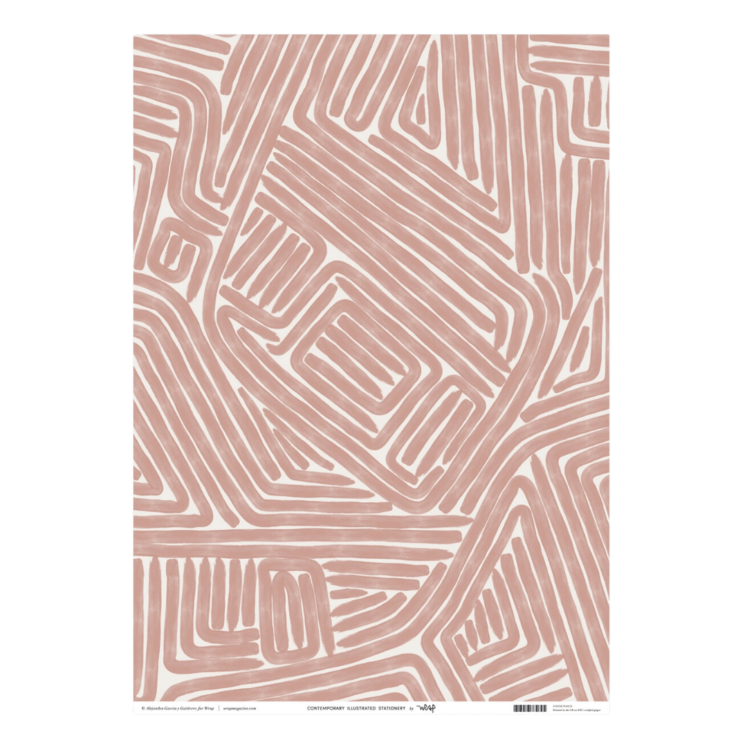 Maze Wrapping Paper