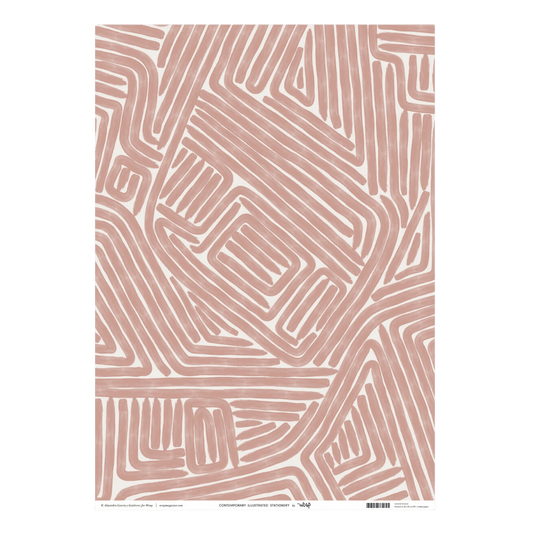 Maze Wrapping Paper