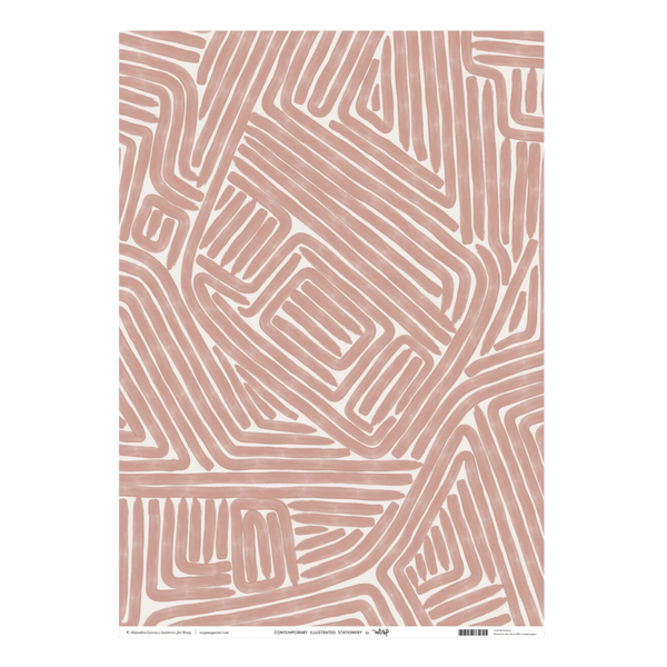 Maze Wrapping Paper