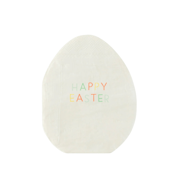 Easter Egg Shaped Napkins