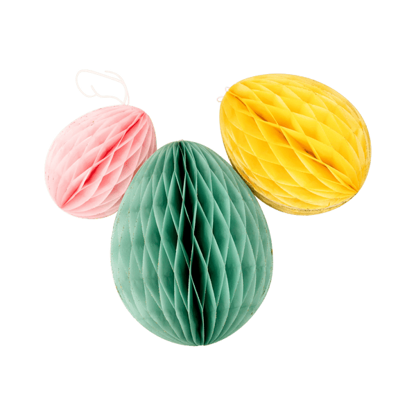 Vintage Easter Honeycomb Eggs