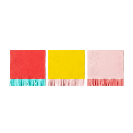 Hip Hip Hooray Fringe Napkins