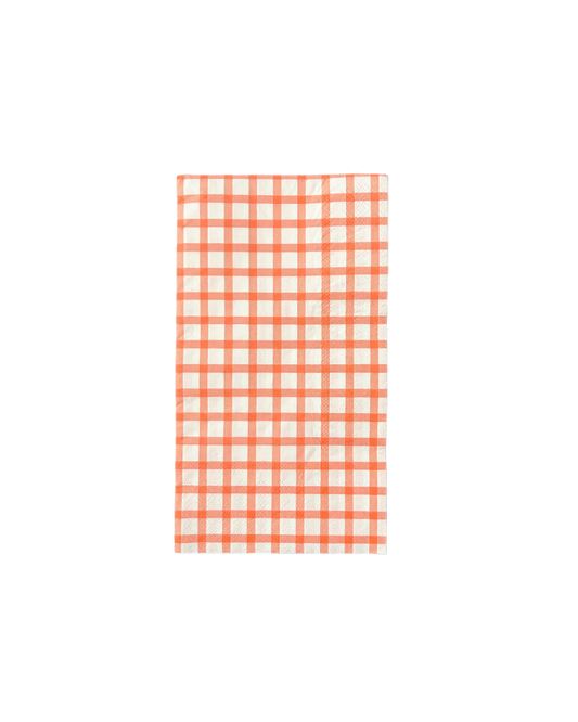 Baking Spirits Bright Light Red Gingham Napkins