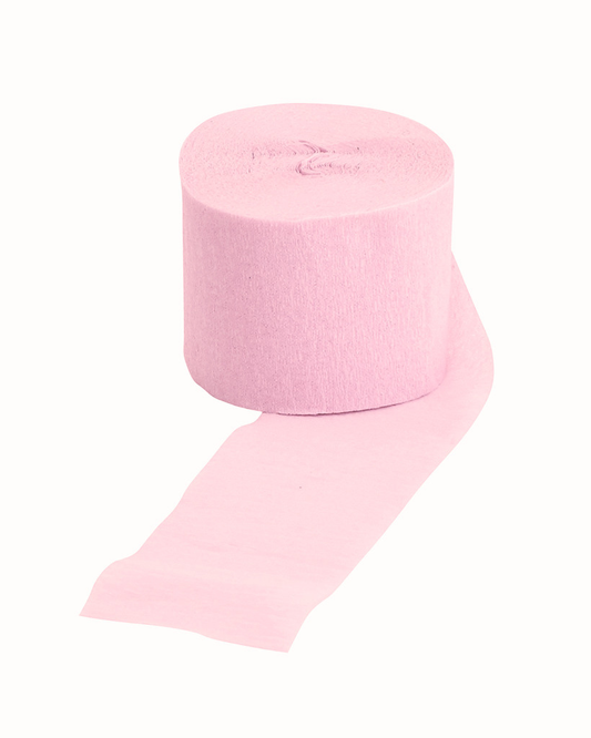Baby Pink Streamer Roll