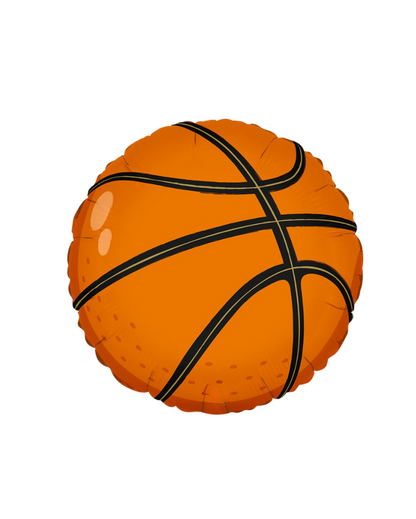 Basketball party decorations and balloons by Poppies For Grace party store in Hawthorn.