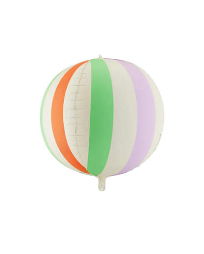 Beach Ball Jumbo Orb Foil Balloon (Flat)