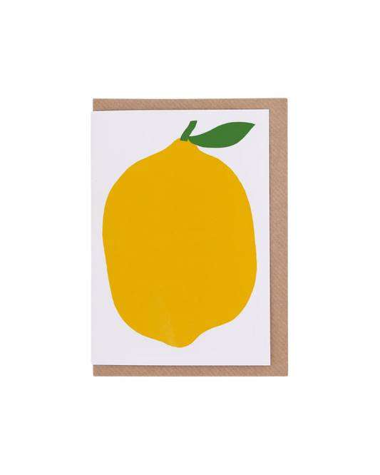 Big Lemon Card