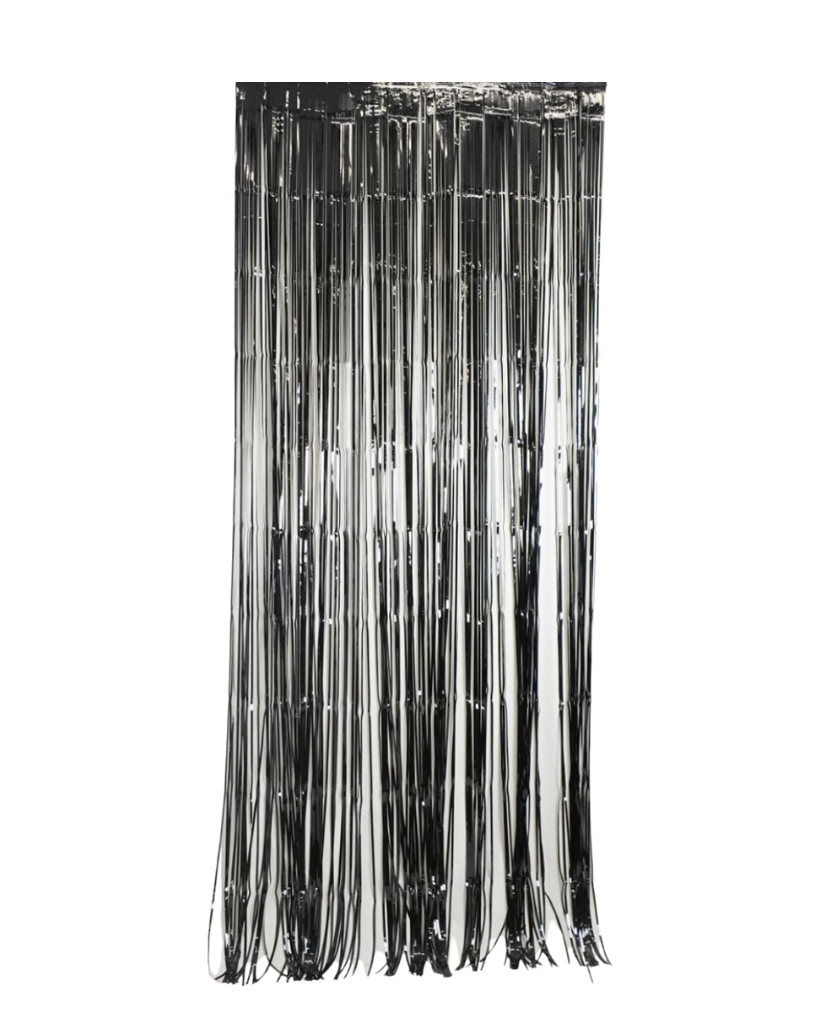 Black Foil Curtain