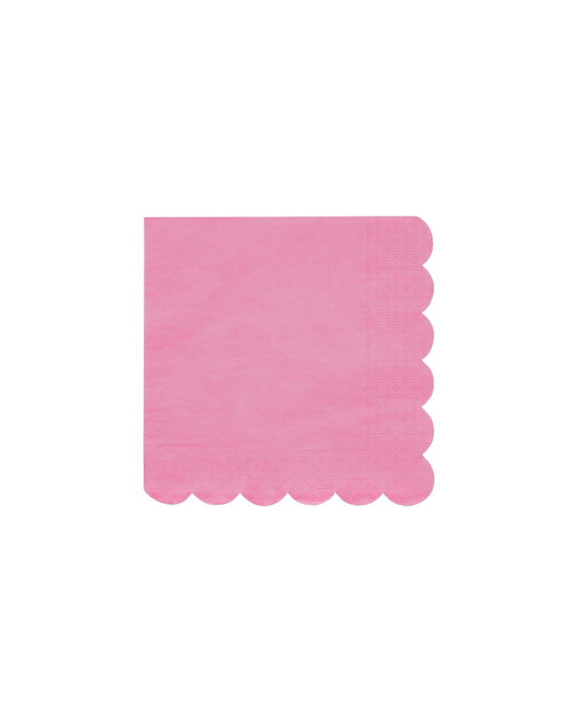 Bubblegum Pink Small Napkins